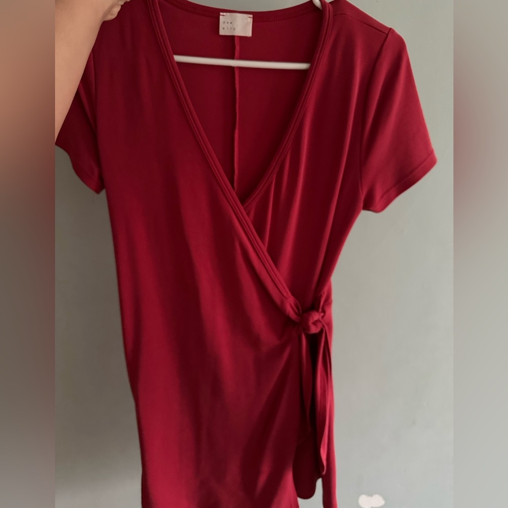 Red Romper Dress!